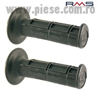 Set mansoane soft PVC - culoare: negru  (lungime: 120 mm)